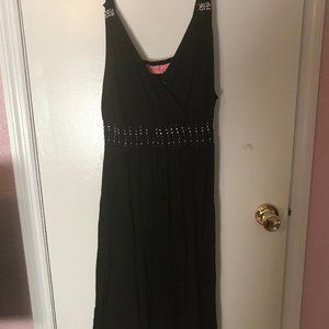 Black Linen Sundress